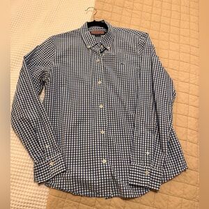Vineyard Vines Blue Checkered Shirt